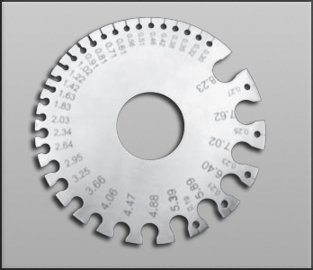 Round Wire Gauge