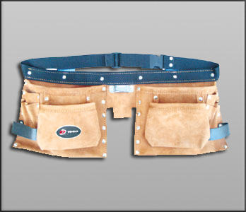 Double Leather Tool Bag
