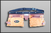 Double Leather Tool Pouch