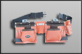 Double Leather Tool Pouch