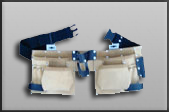 Double Leather Tool Pouch