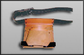 Single Leather Tool Pouch