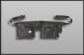 Double Leather Tool Pouch