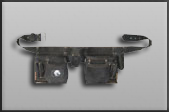Double Leather Tool Pouch