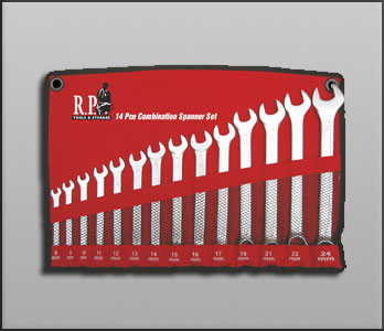 14 Pieces Combination Spanner Set
