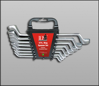 8 Pieces Ring Spanner Set